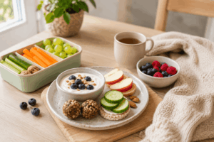 Gesunder Snackteller